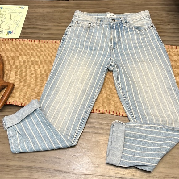 PISTOLA STRIPED JEANS 27 - Picture 2 of 16